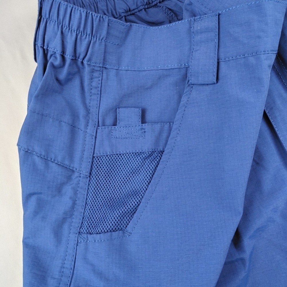 Reel Legends Tarpon Performance Shorts Mens XL Blue 7.5" Inseam Lightweight - Picture 5 of 16